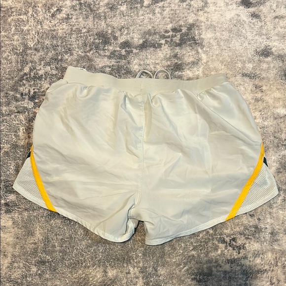 Under Armour Grey and Yellow Athletic Shorts, Women’s Size XS - Picture 3 of 4